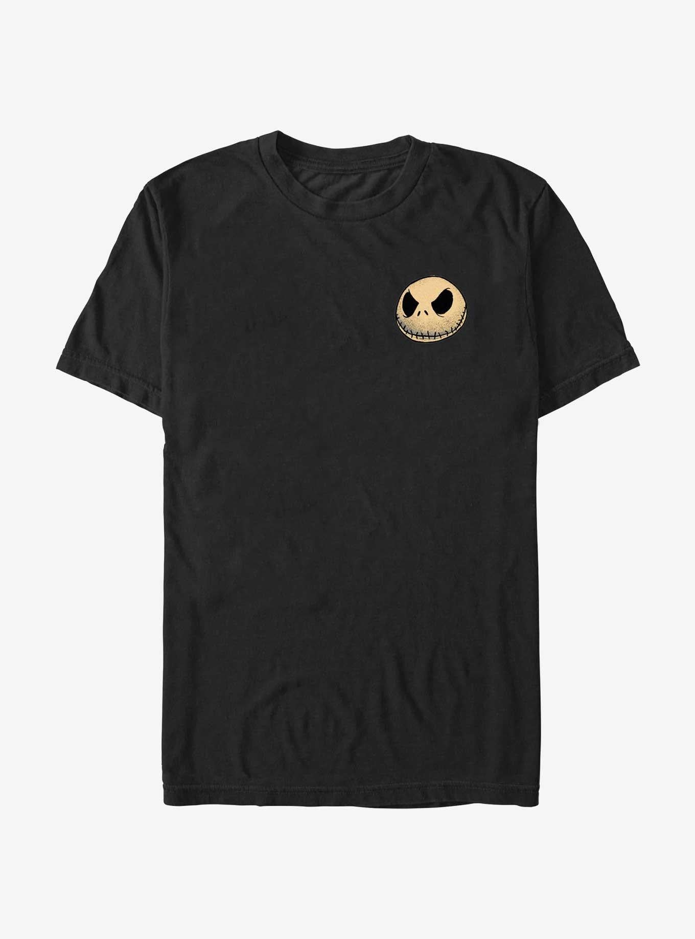 The Nightmare Before Christmas Comic Jack Face Pocket T-Shirt T-Shirt | Exclusive Edition | High Demand Item