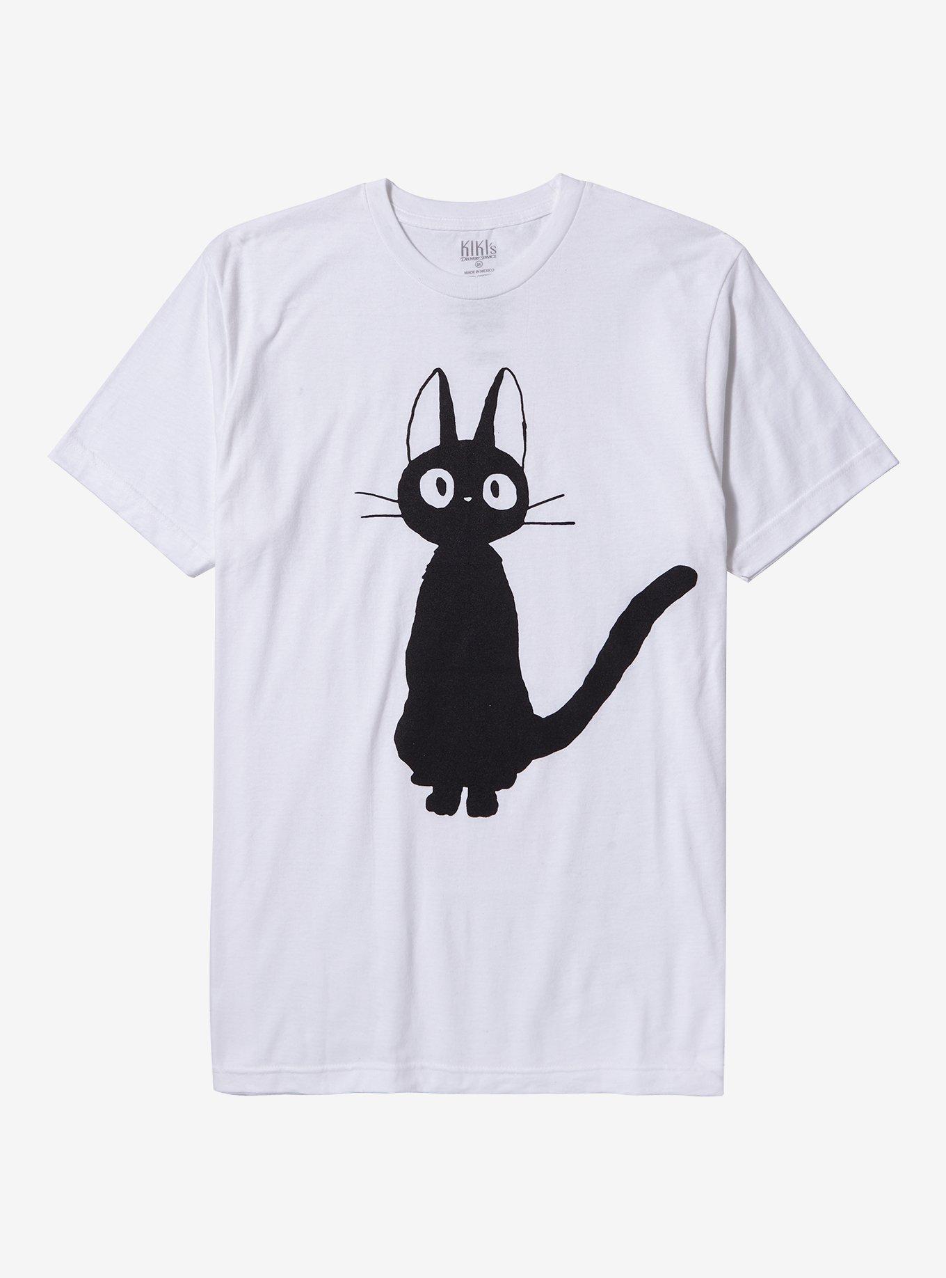 Studio Ghibli Kikis Delivery Service Jiji Solo TShirt Graphic Tee | Graphic Tee | Unisex Shirt | High-Quality Print