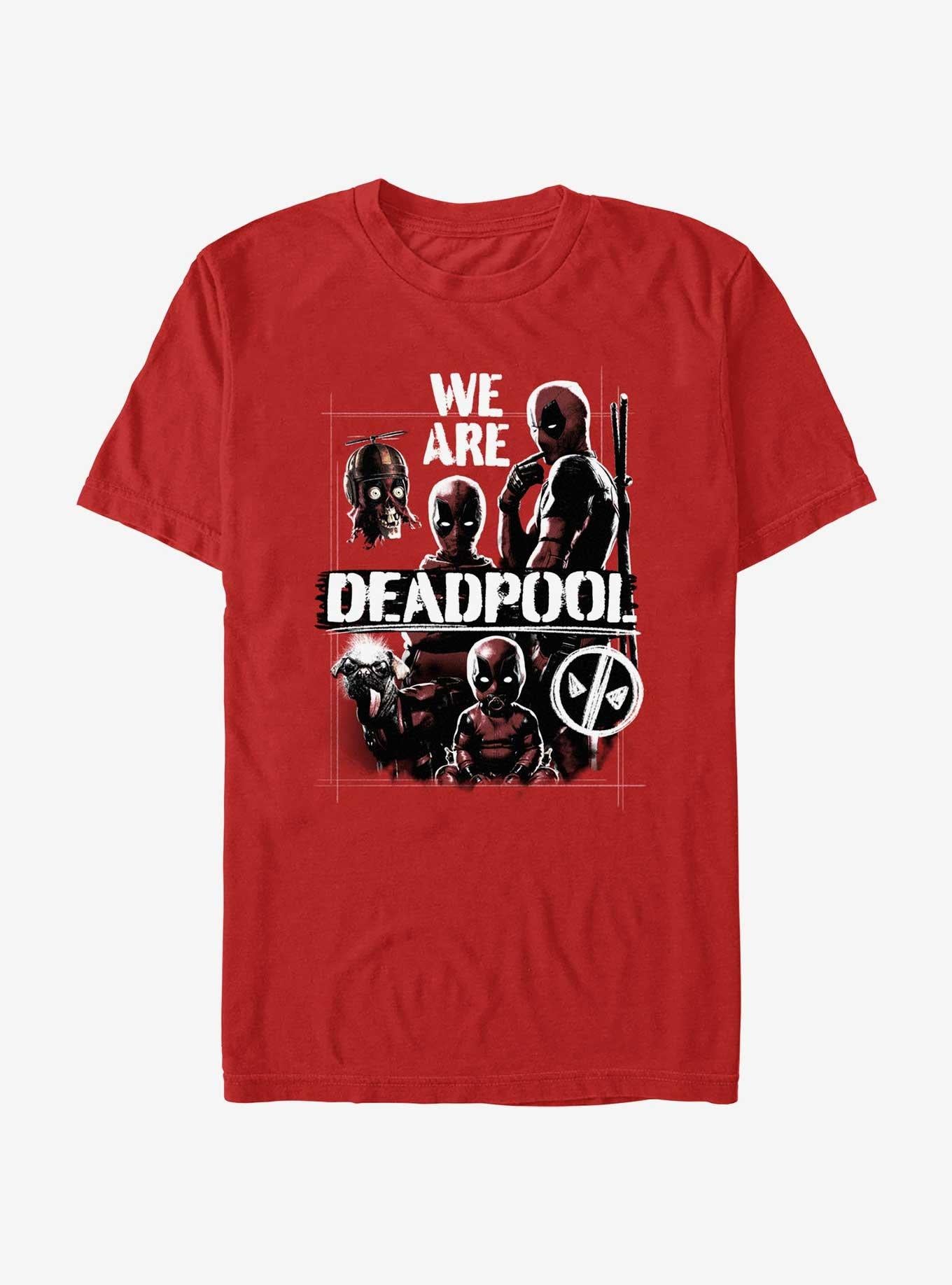 Marvel Deadpool Wolverine We Are Deadpool T-Shirt T-Shirt | High-Quality Print | High Demand Item