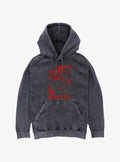 Marvel Deadpool & Wolverine Deadpool Poster SNIKT Mineral Wash Hoodie