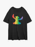 Disney Lilo Stitch Rainbow Oversized T-Shirt T-Shirt | Premium Graphic | Great Gift Idea