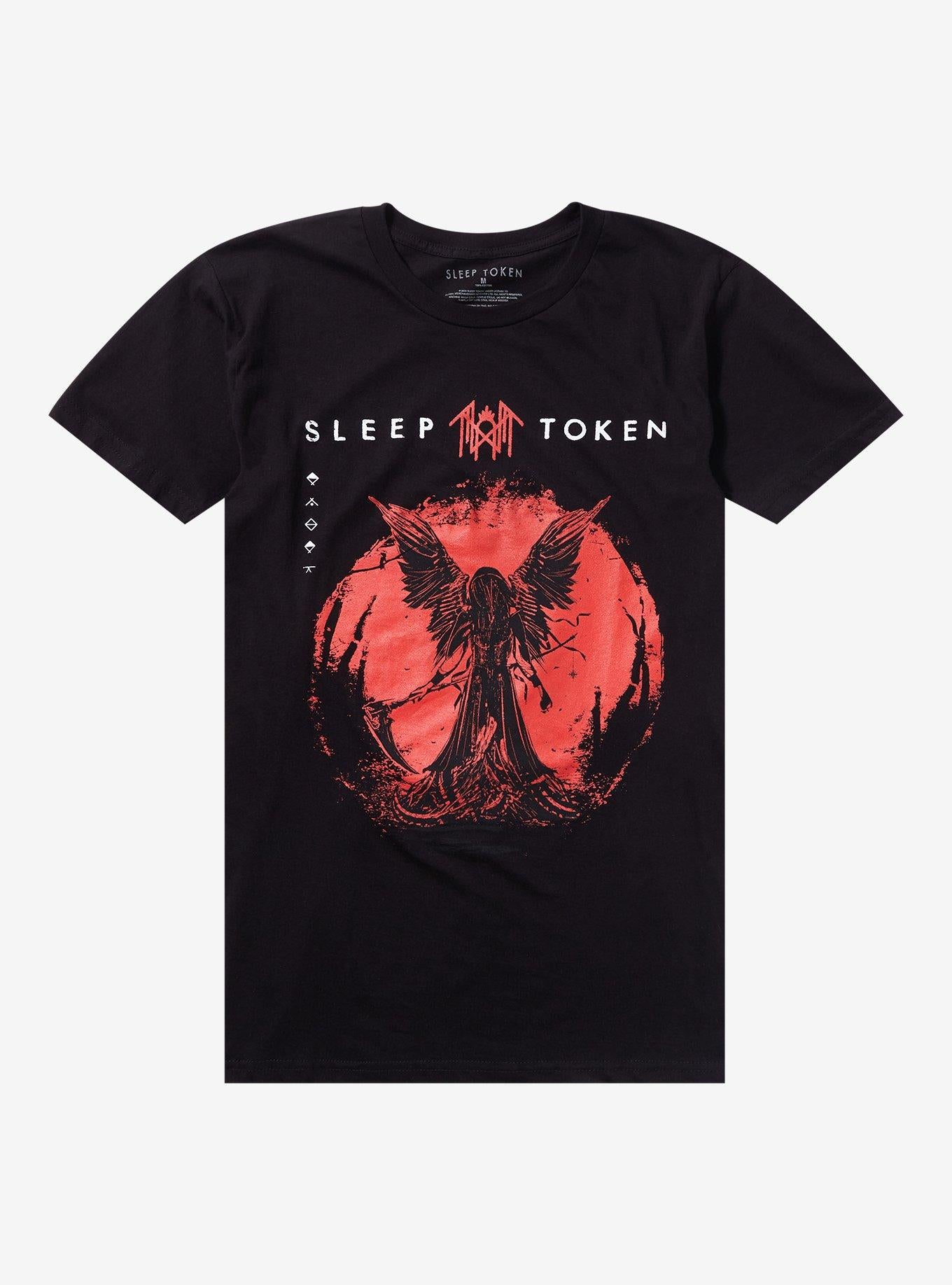 Sleep Token Winged Grim Reaper T-Shirt | Premium Unisex T-Shirt, Trending Graphic Tee