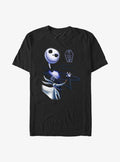 The Nightmare Before Christmas Jack Profile Big Tall T-Shirt T-Shirt | Viral Style | Trending Now