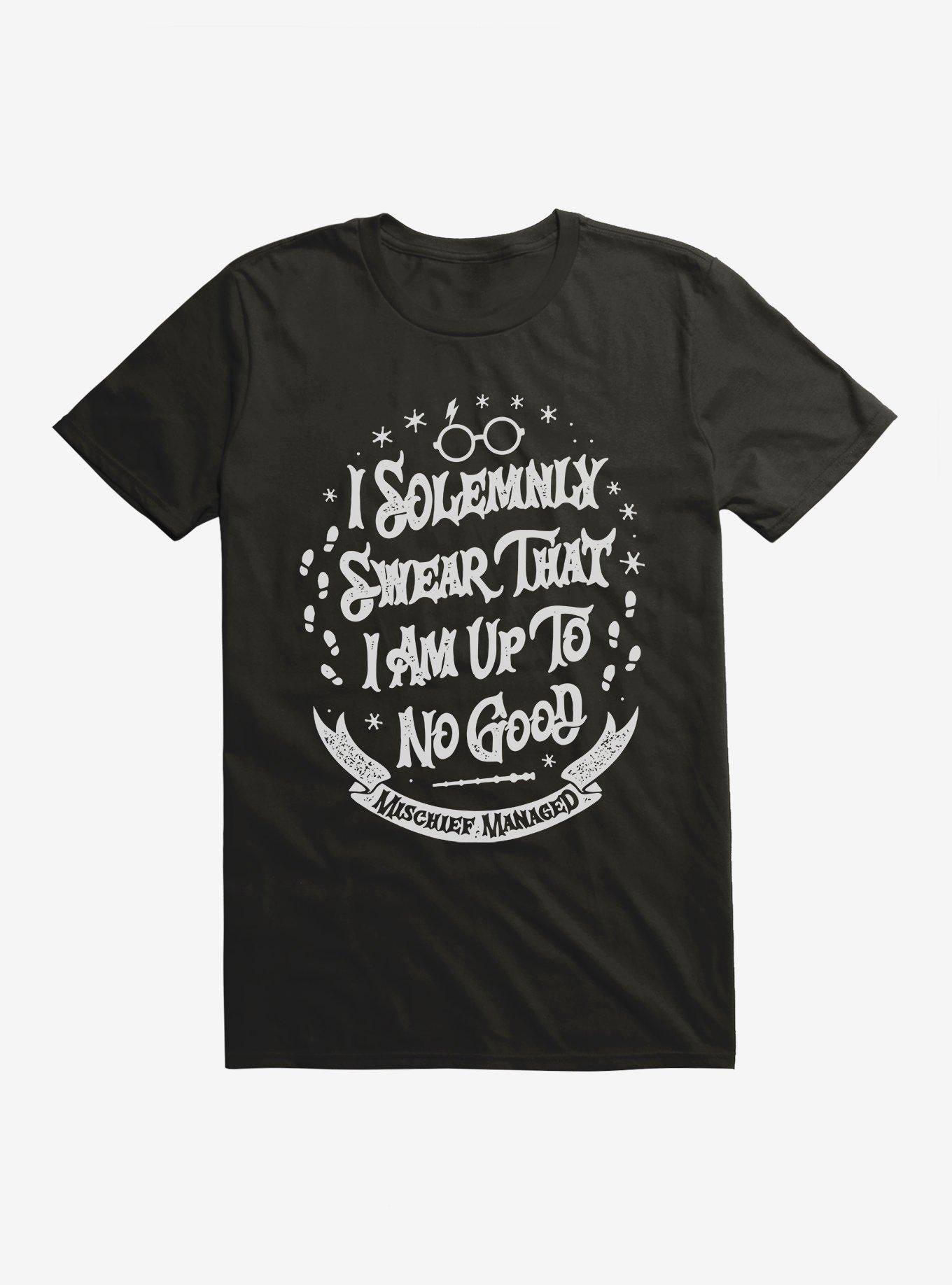 Harry Potter Solemnly Swear No Good T-Shirt | Premium Unisex T-Shirt, Trending Graphic Tee
