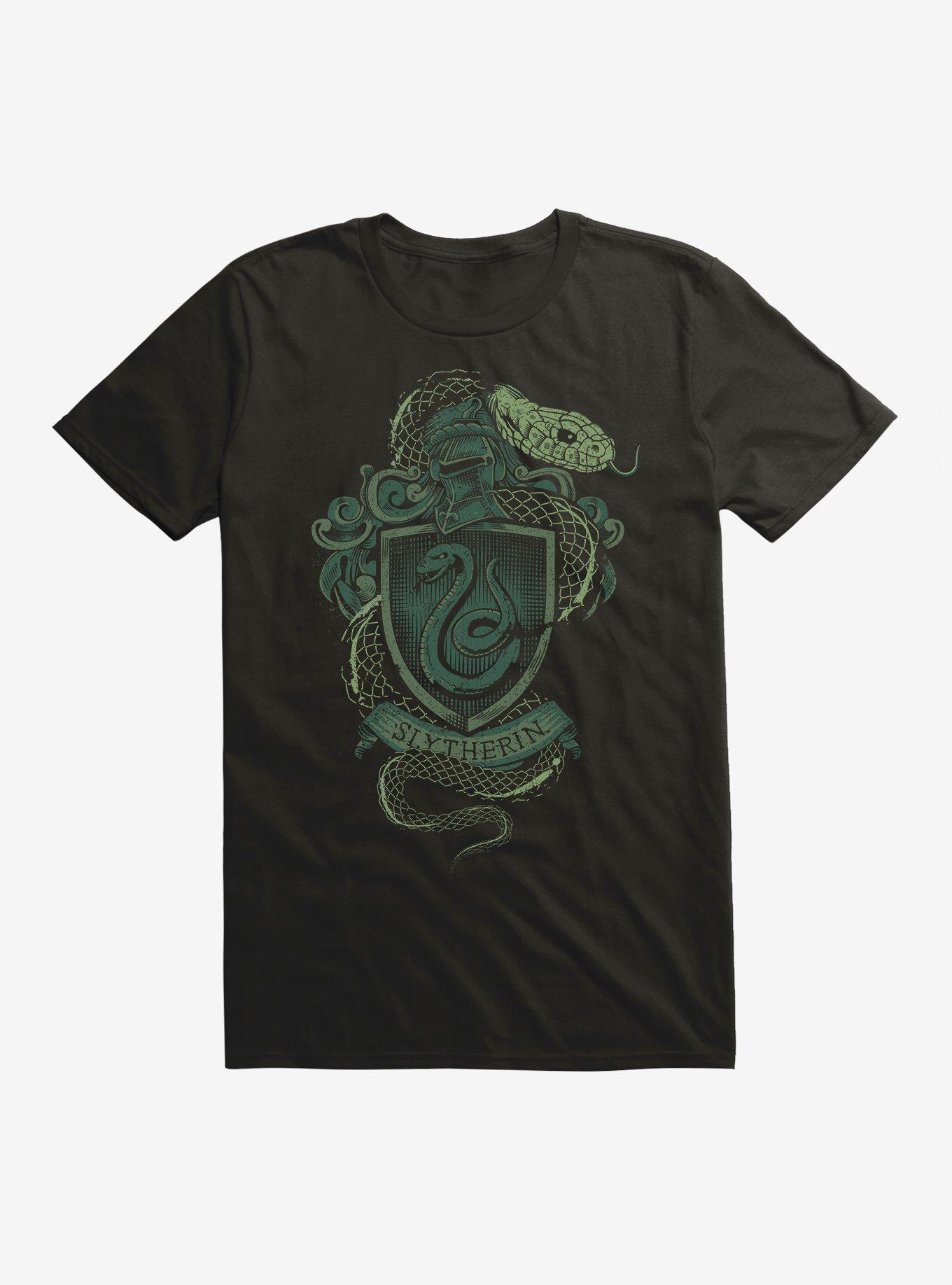 Harry Potter Slytherin Crest T-Shirt T-Shirt | Streetwear Vibe | Must-Have Style