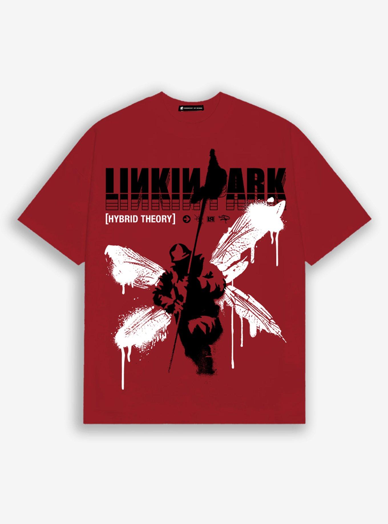 Linkin Park Hybrid Theory Boyfriend Fit Girls TShirt Graphic Tee | Graphic Tee | Unisex Shirt | High-Quality Print
