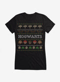 Harry Potter Hogwarts Ugly Christmas Pattern Girls T-Shirt T-Shirt | Streetwear Vibe | Great Gift Idea