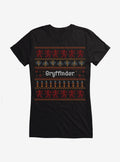 Harry Potter Gryffindor Ugly Christmas Pattern Girls T-Shirt T-Shirt | Best-Selling Artwork | Trending Now