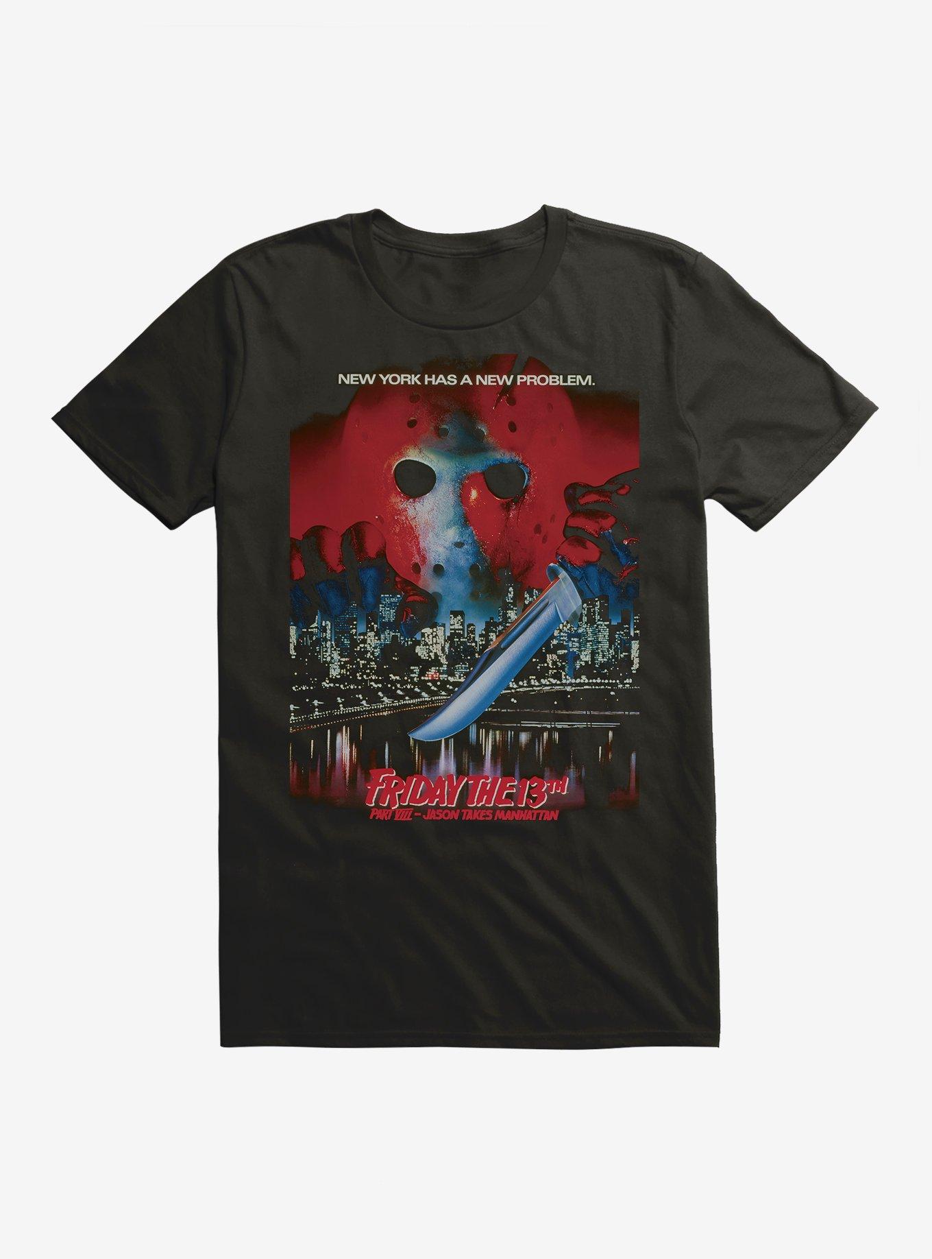Friday The 13th Part VIII: Jason Takes Manhattan Poster T-Shirt