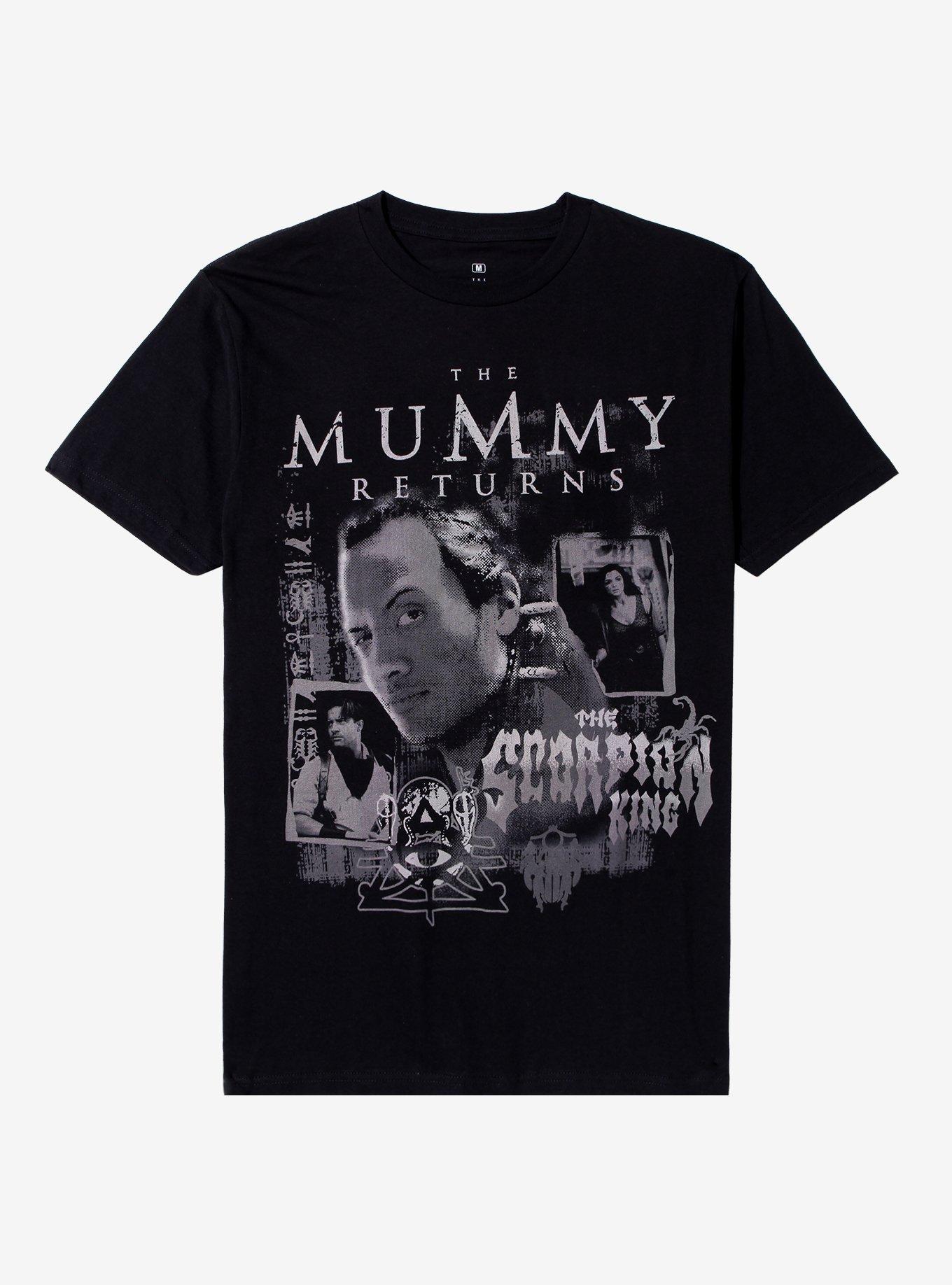 The Mummy Returns Collage T-Shirt T-Shirt | Bold Graphic Edition | Top Pick For Fans