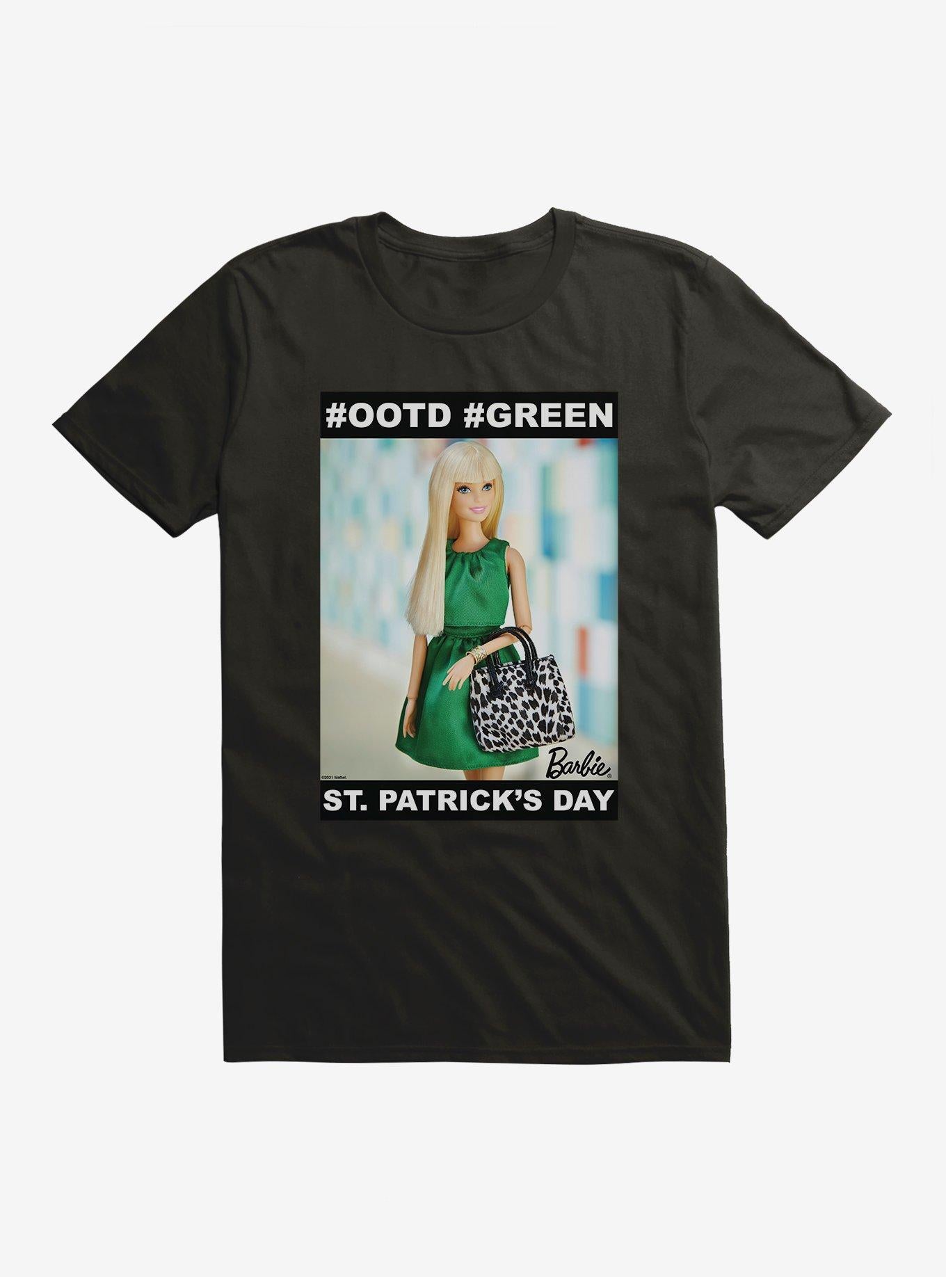Barbie St Patrick's Day OOTD GREEN T-Shirt | Premium Unisex T-Shirt, Trending Graphic Tee