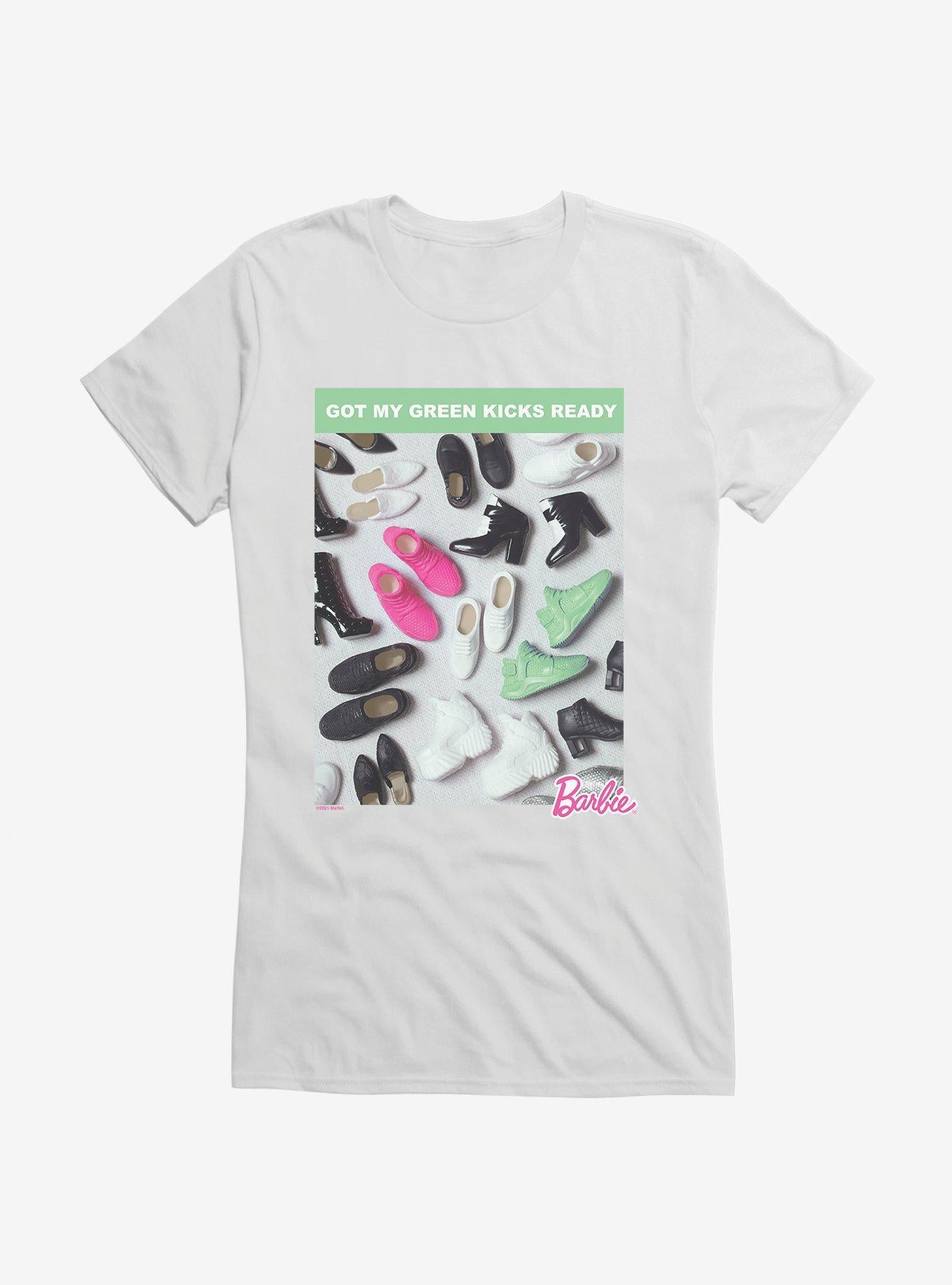 Barbie St Patrick's Day Green Kicks Girls T-Shirt | Premium Unisex T-Shirt, Trending Graphic Tee