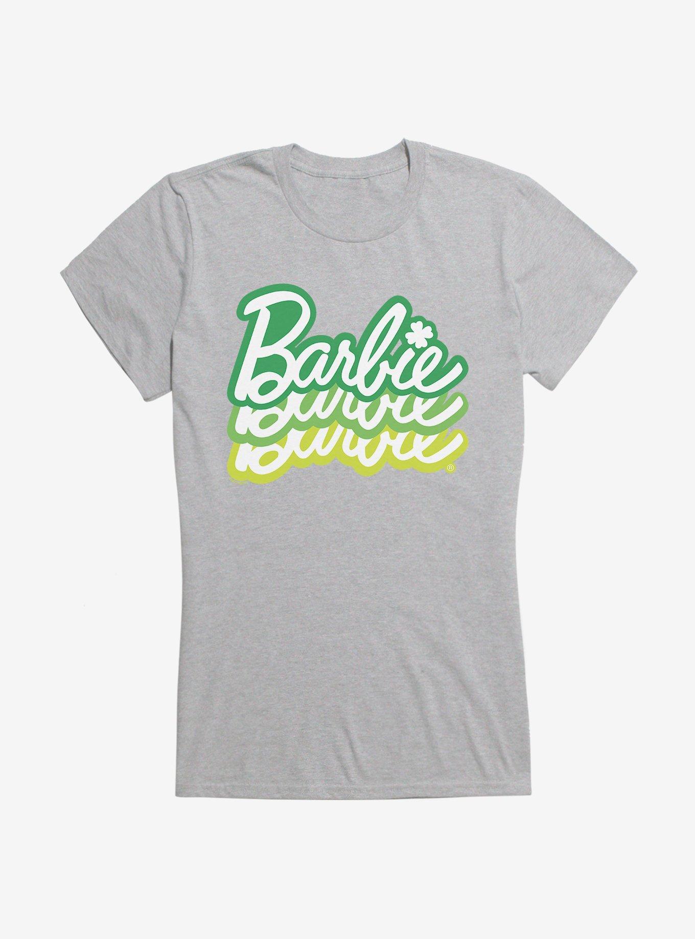 Barbie St Patrick's Day Green Ombre Girls T-Shirt | Premium Unisex T-Shirt, Trending Graphic Tee