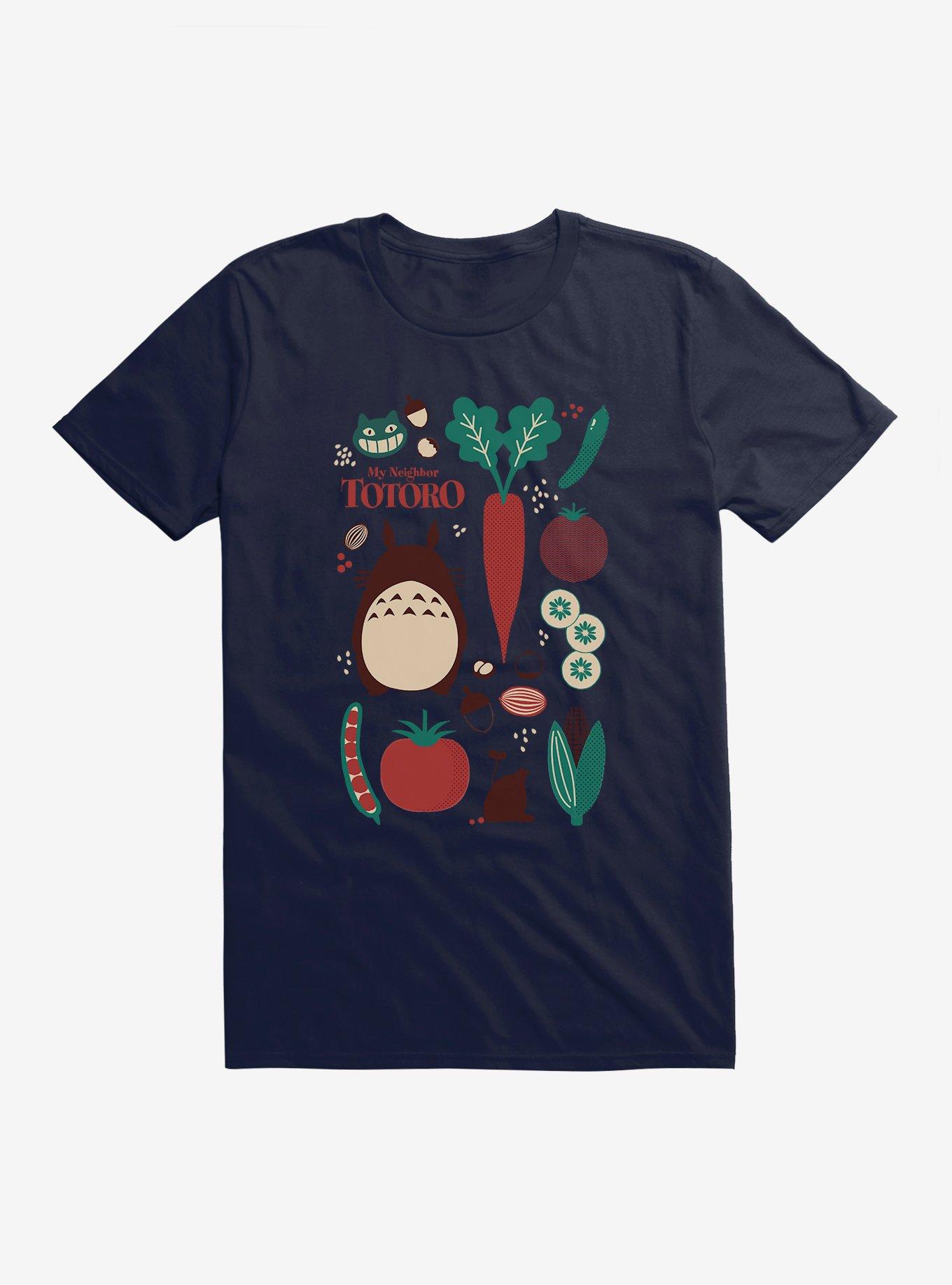Studio Ghibli My Neighbor Totoro Food Collection T-Shirt | Premium Unisex T-Shirt, Trending Graphic Tee