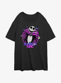 The Nightmare Before Christmas Jack The Pumpkin King Girls Oversized T-Shirt T-Shirt | Aesthetic Graphic | High Demand Item