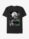The Nightmare Before Christmas Jack Night Sky Moon T-shirt | Trendy Graphic Tee | Casual Unisex T-shirt