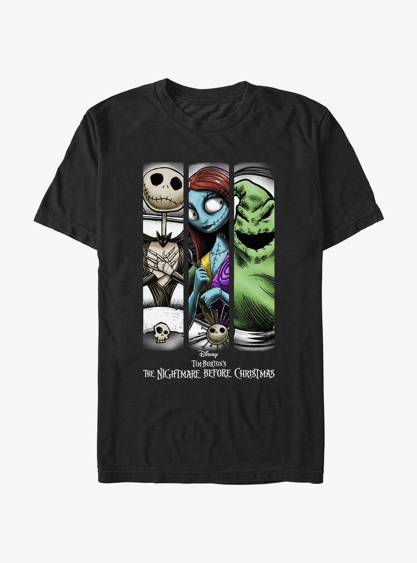 The Nightmare Before Christmas Group Grid T-Shirt T-Shirt | Trending Design | Top Pick For Fans