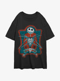 The Nightmare Before Christmas Jack Is Back Girls Oversized T-Shirt T-Shirt | Viral Style | High Demand Item