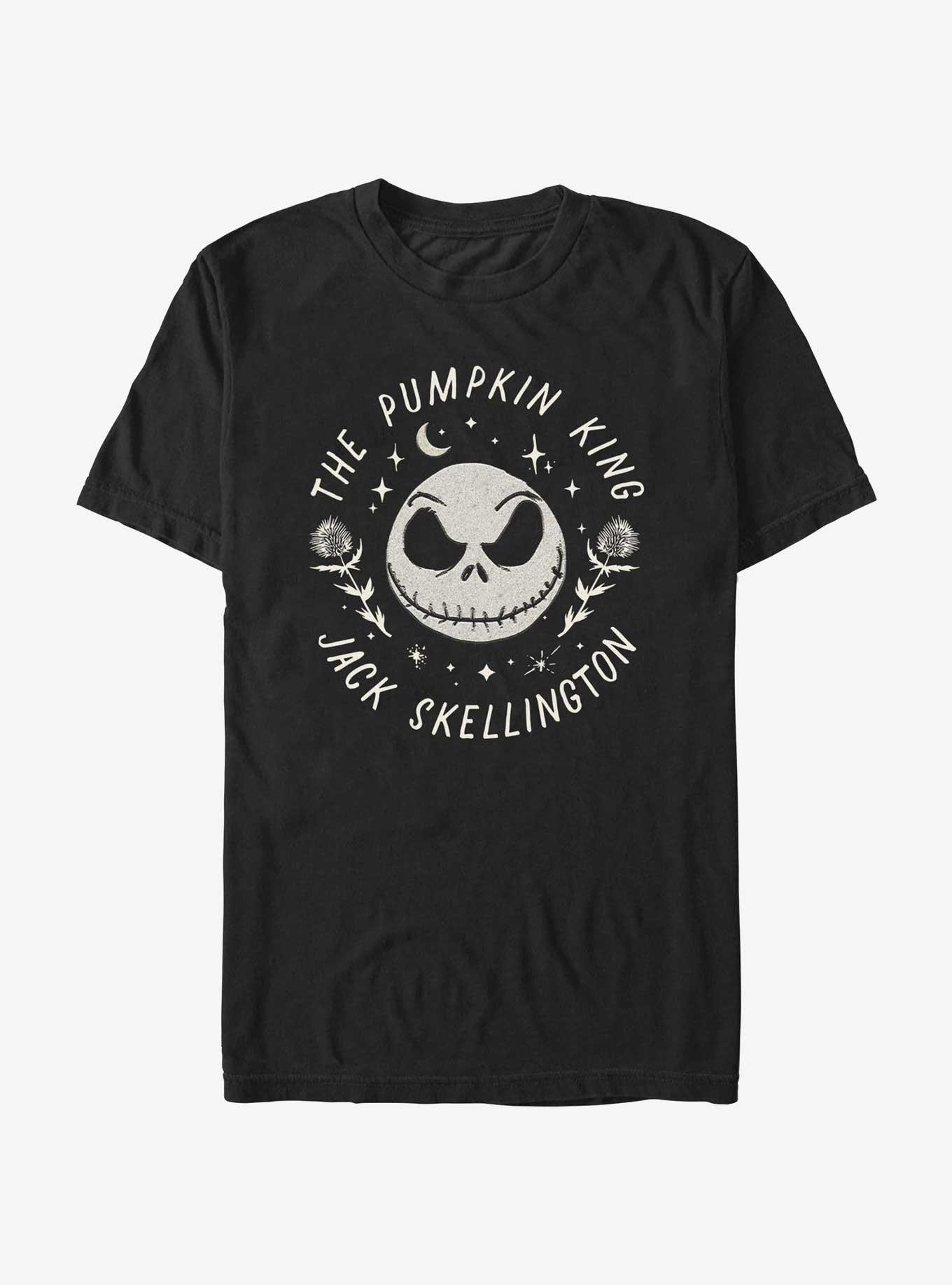 The Nightmare Before Christmas Jack Dandelion Floral T-Shirt T-Shirt | Streetwear Vibe | High Demand Item