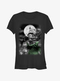 The Nightmare Before Christmas Jack Night Sky Moon Girls T-Shirt T-Shirt | Trending Design | Perfect For Daily Wear