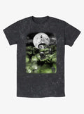 The Nightmare Before Christmas Scary Night Mineral Wash T-Shirt T-Shirt | Exclusive Edition | Trending Now