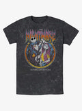 The Nightmare Before Christmas Jack & Sally Nightmare Metal Mineral Wash T-Shirt