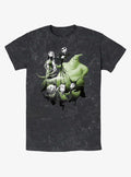The Nightmare Before Christmas Character Group Shot Mineral Wash T-Shirt T-Shirt | Best-Selling Artwork | Perfect For Daily Wear