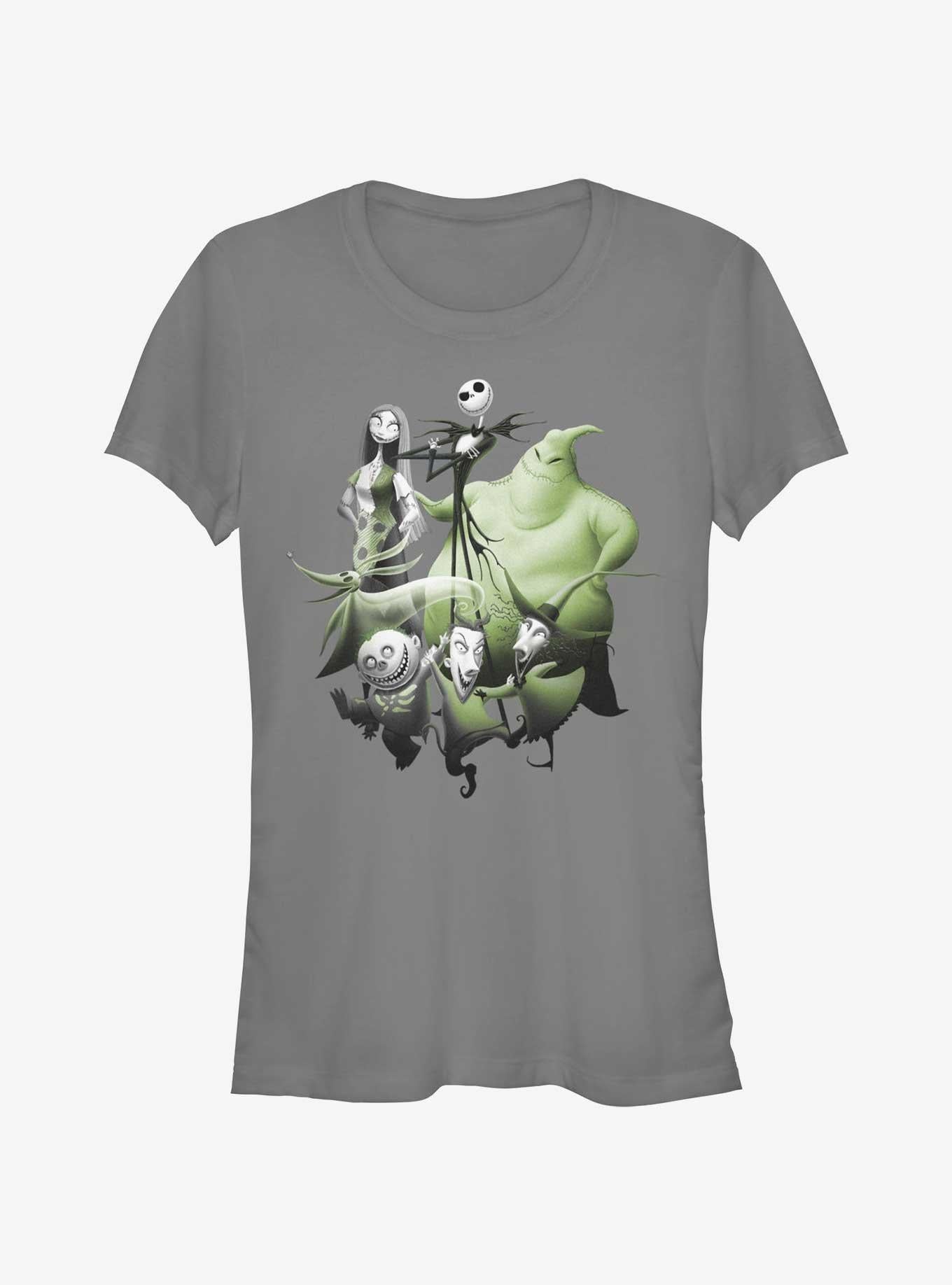 The Nightmare Before Christmas Character Group Shot Girls T-Shirt T-Shirt | Best-Selling Artwork | High Demand Item