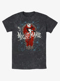 The Nightmare Before Christmas Jack Bone Coffin Mineral Wash T-Shirt