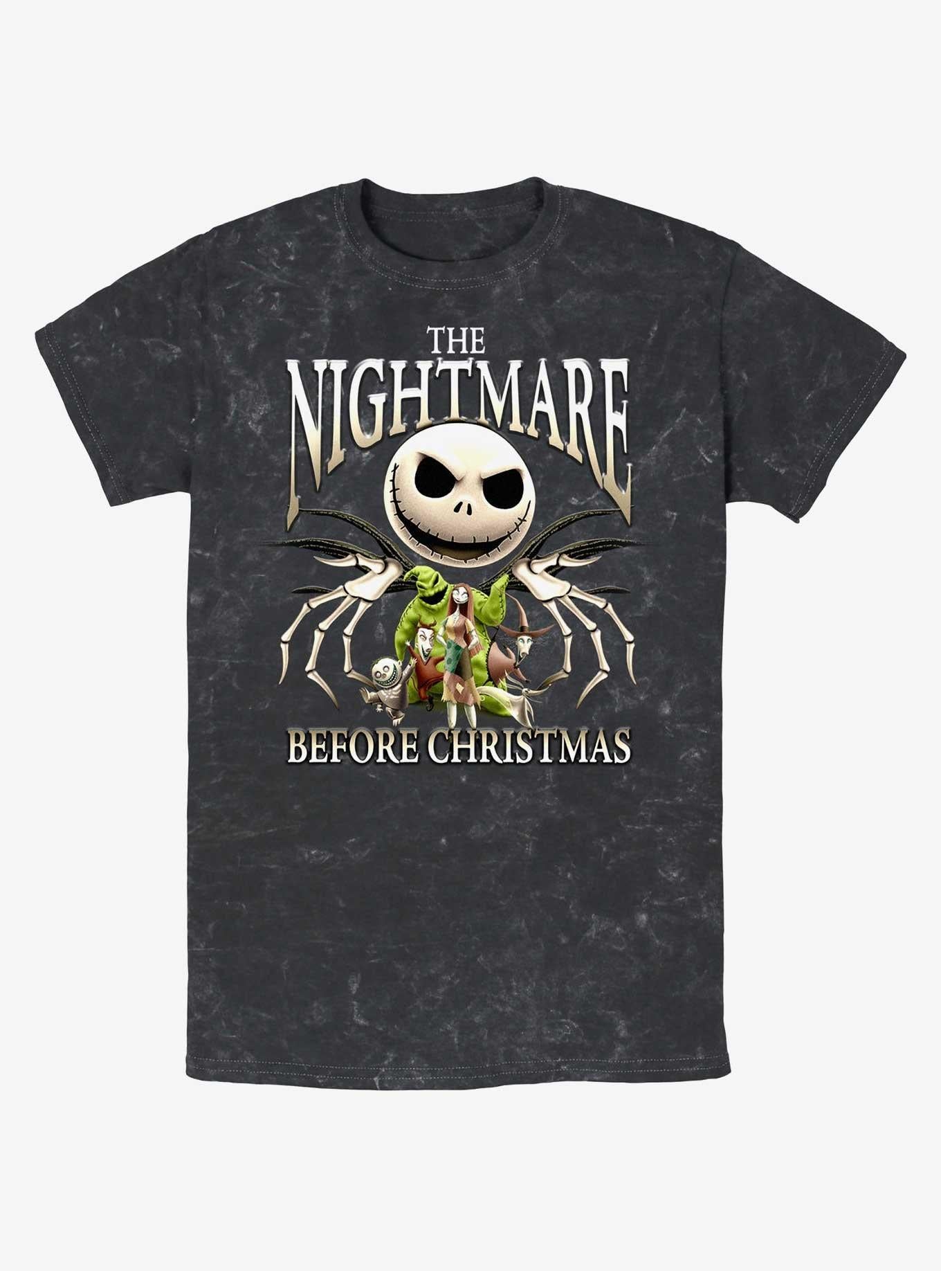 The Nightmare Before Christmas Jack's A Nightmare Mineral Wash T-Shirt
