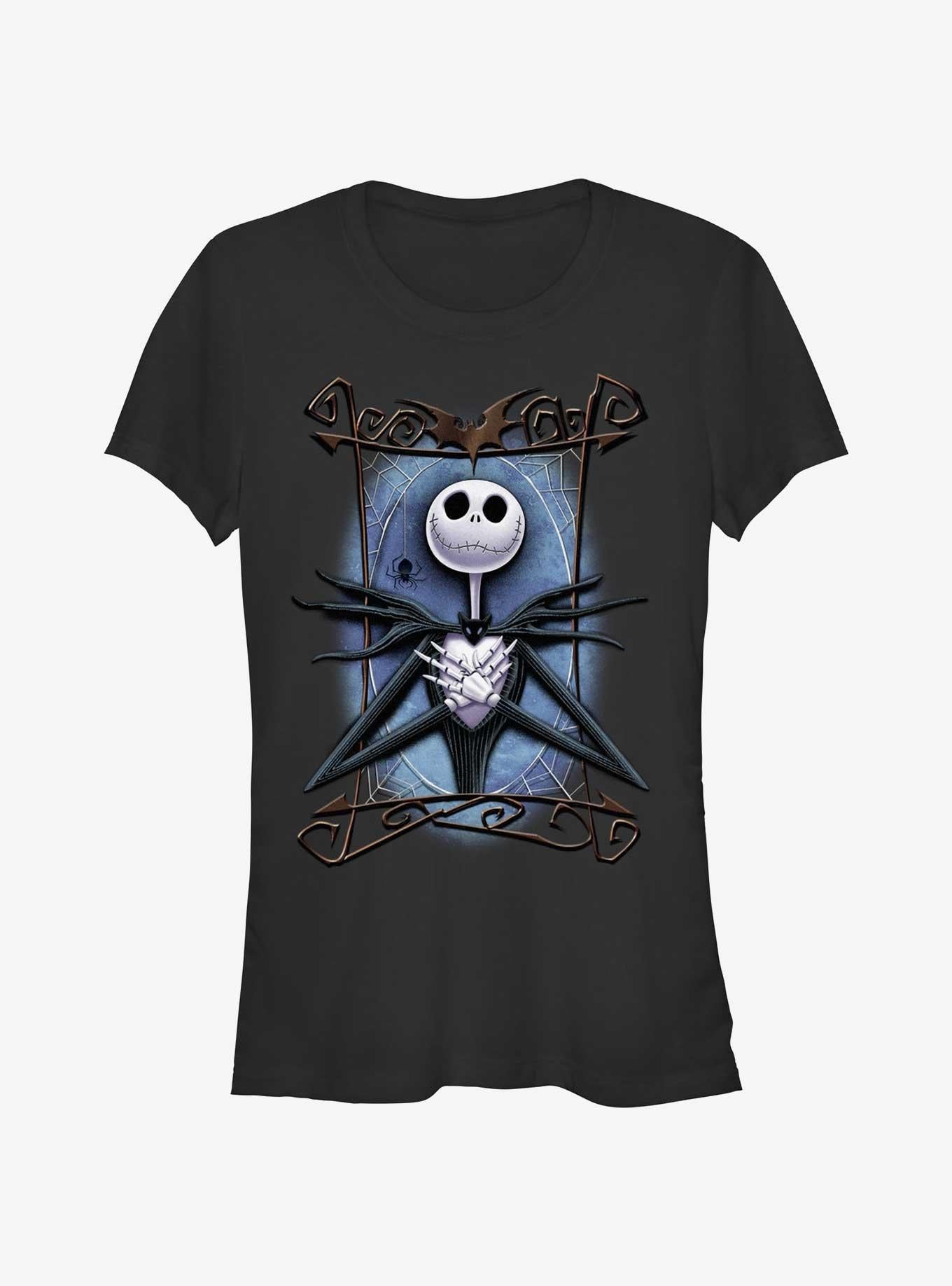 The Nightmare Before Christmas Framed Jack Girls T-Shirt T-Shirt | Exclusive Edition | Must-Have Style
