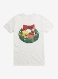 SpongeBob SquarePants Christmas Wreath T-Shirt