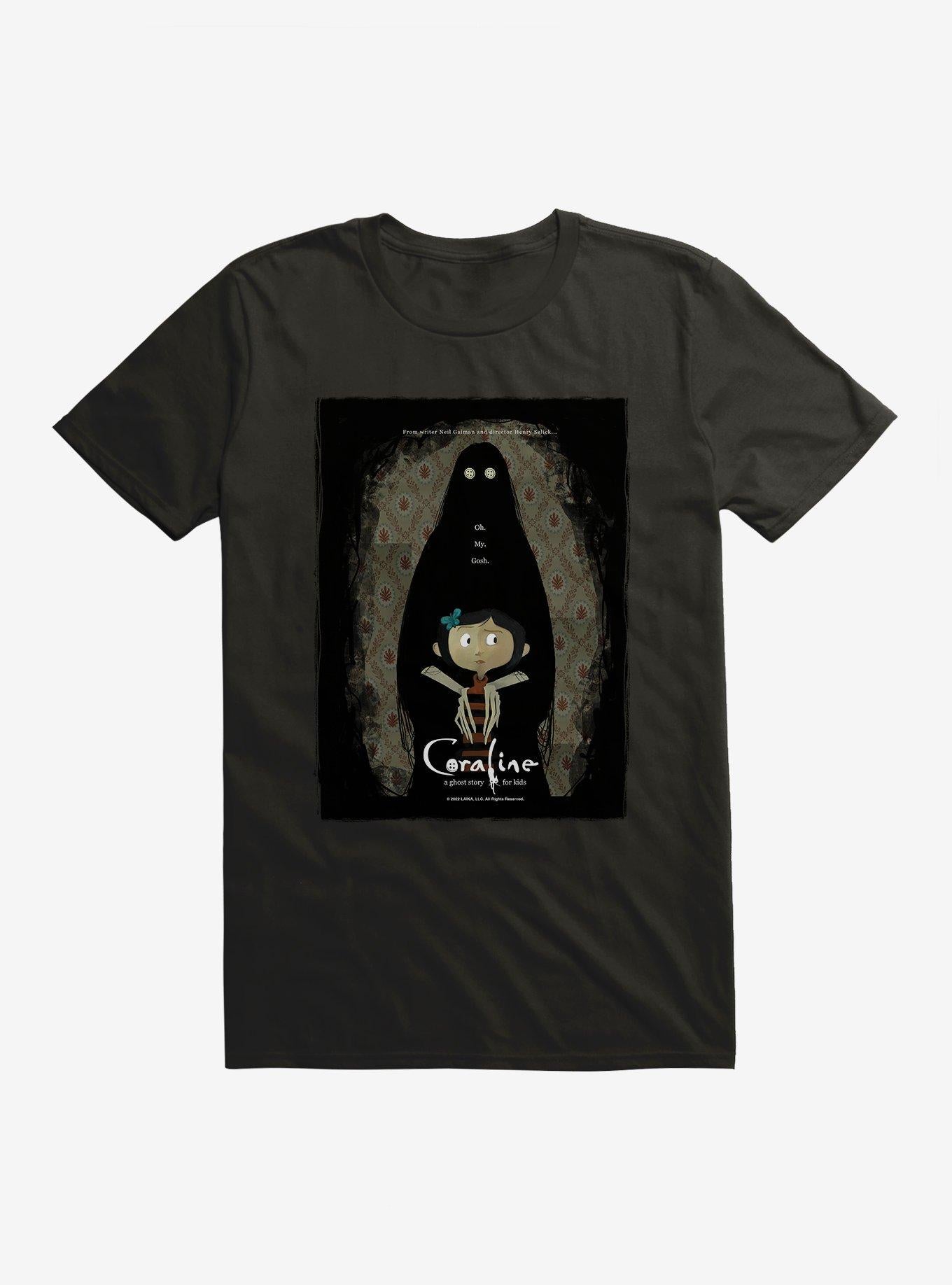 Coraline Ghost Story Poster T-Shirt | Premium Unisex T-Shirt, Trending Graphic Tee