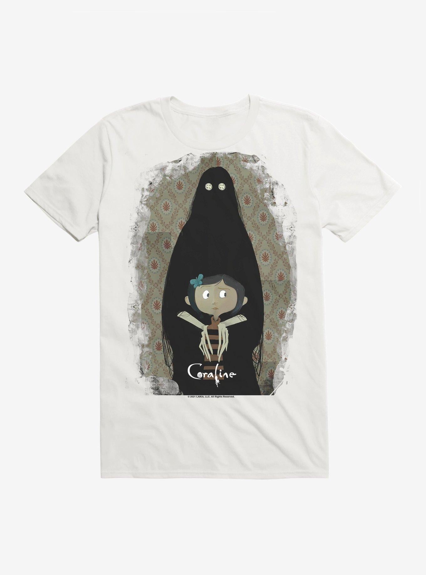 Coraline The Other Mother Shadow T-Shirt | Premium Unisex T-Shirt, Trending Graphic Tee
