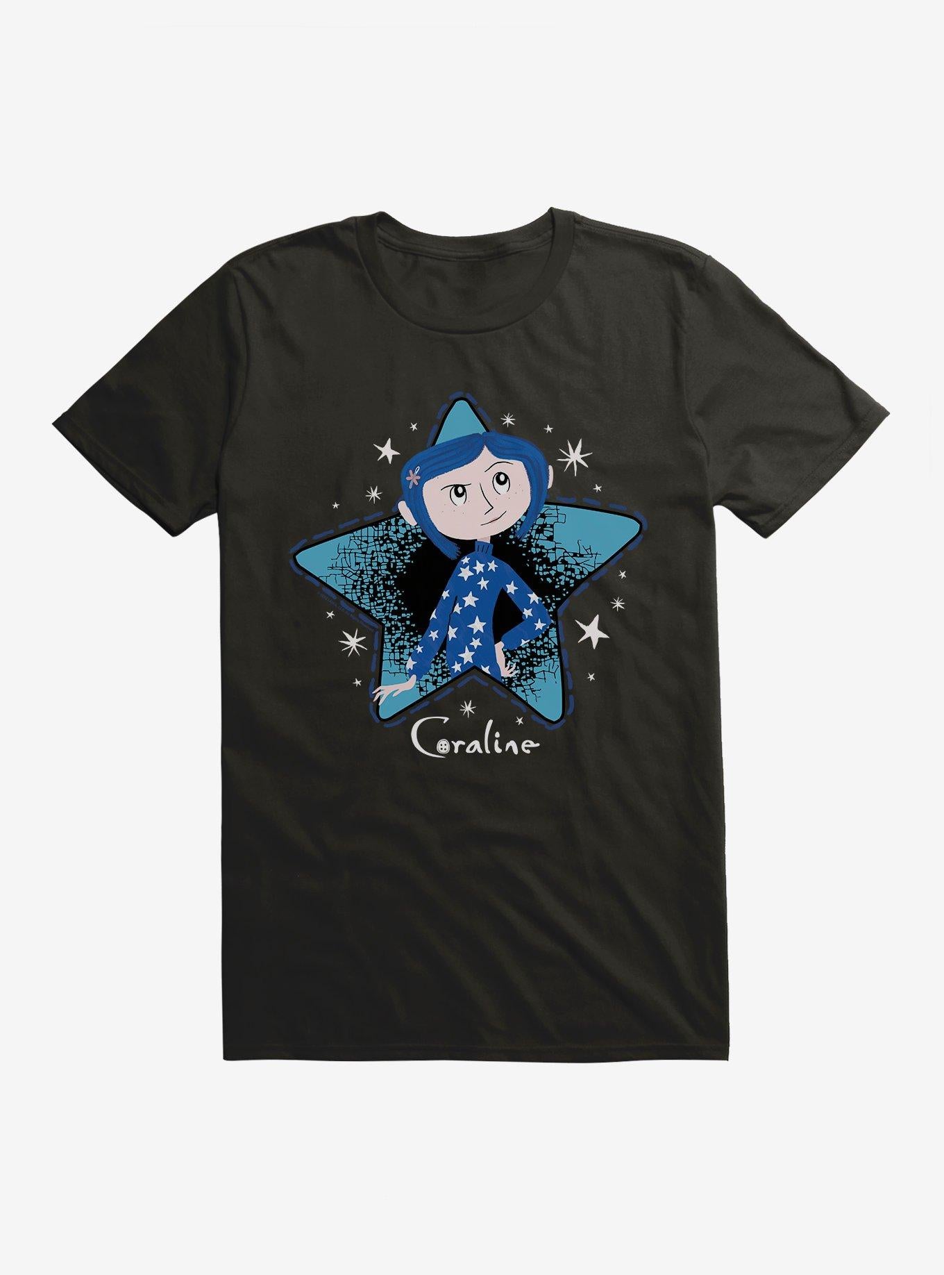 Coraline Stars T-Shirt | Premium Unisex T-Shirt, Trending Graphic Tee