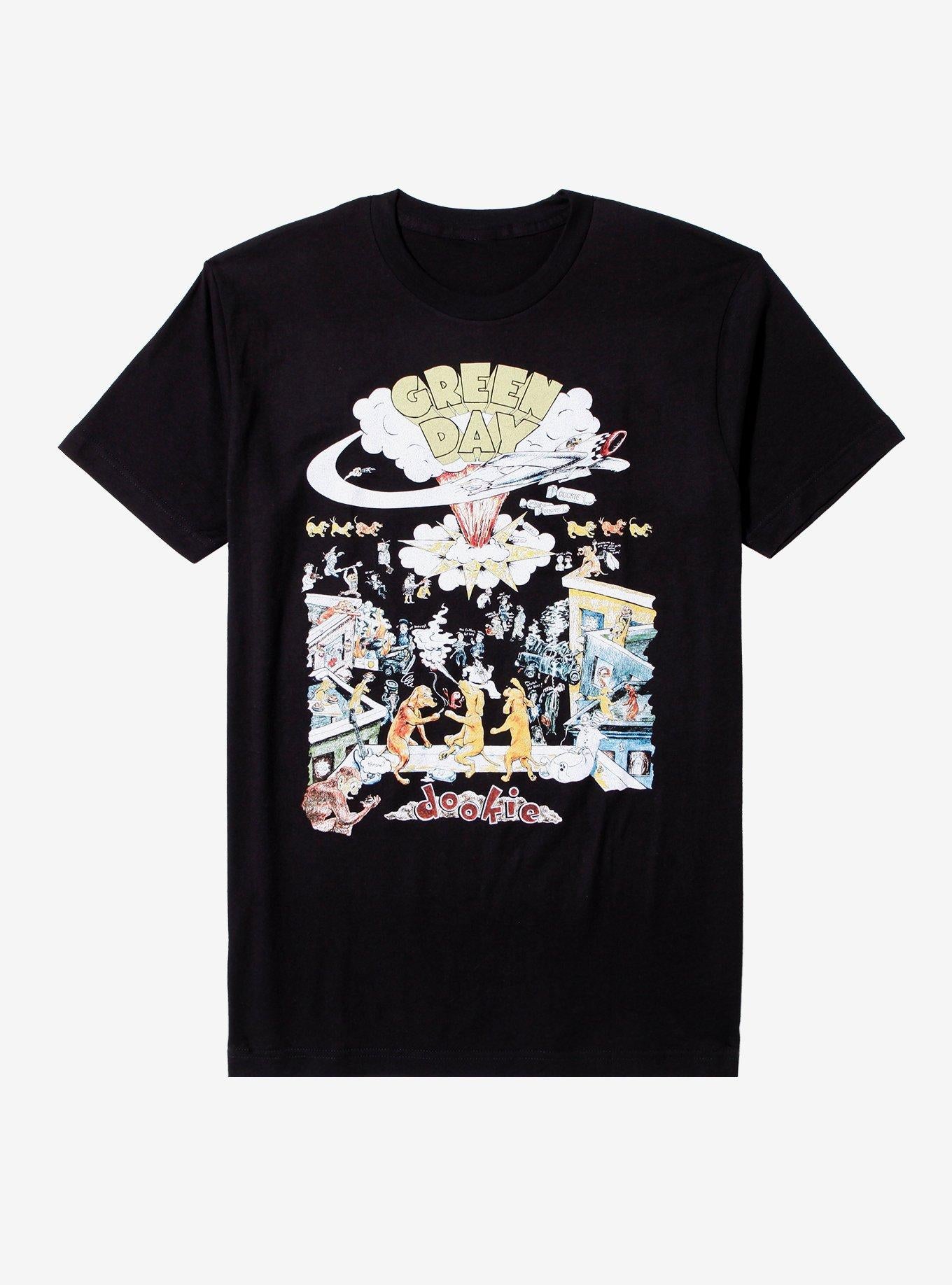 Green Day Dookie Dogs T Shirt