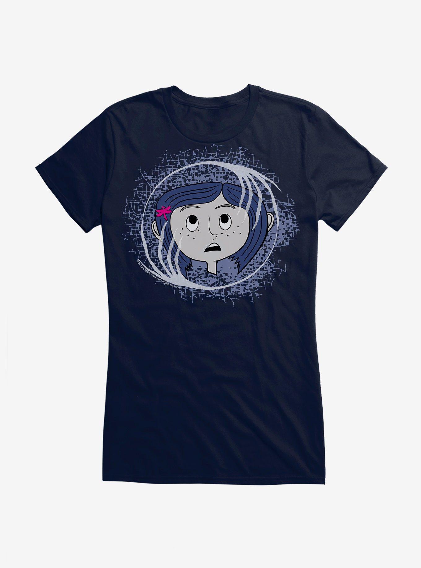 Coraline Ghost Hands Girls T-Shirt | Premium Unisex T-Shirt, Trending Graphic Tee