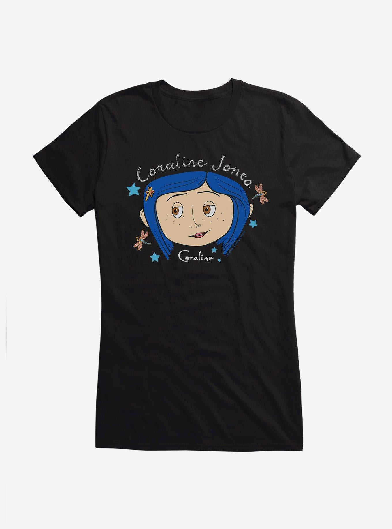 Coraline Coraline Jones Girls T-Shirt | Premium Unisex T-Shirt, Trending Graphic Tee