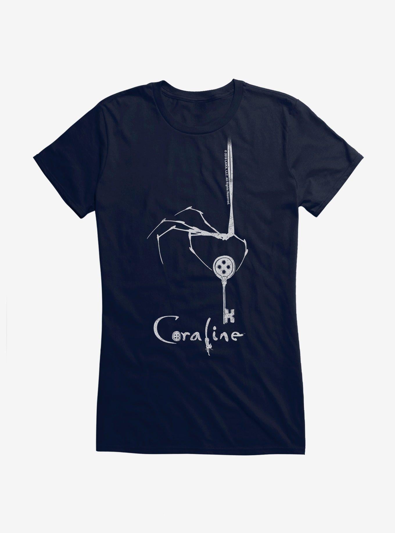 Coraline The Key Girls T-Shirt | Premium Unisex T-Shirt, Trending Graphic Tee