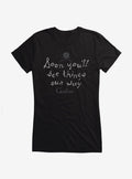 Coraline Soon You'll See Things Our Way Girls T-Shirt | Premium Unisex T-Shirt, Trending Graphic Tee