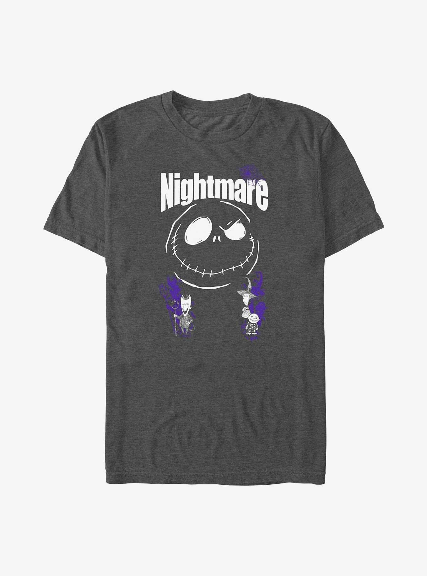 The Nightmare Before Christmas Lock Shock Barrel Big Tall T-Shirt T-Shirt | Aesthetic Graphic | Must-Have Style