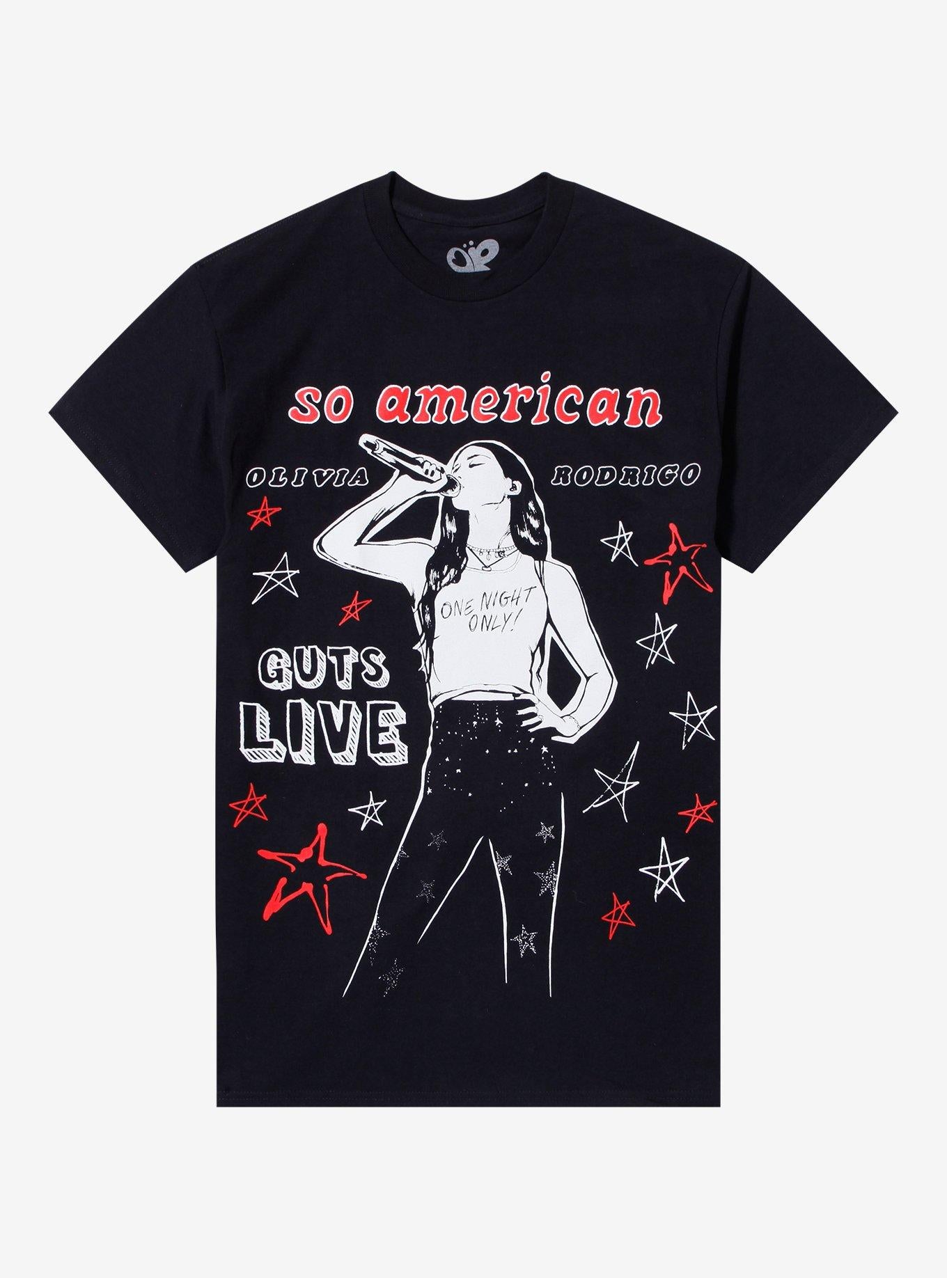 Olivia Rodrigo So American T-Shirt | Premium Unisex T-Shirt, Trending Graphic Tee