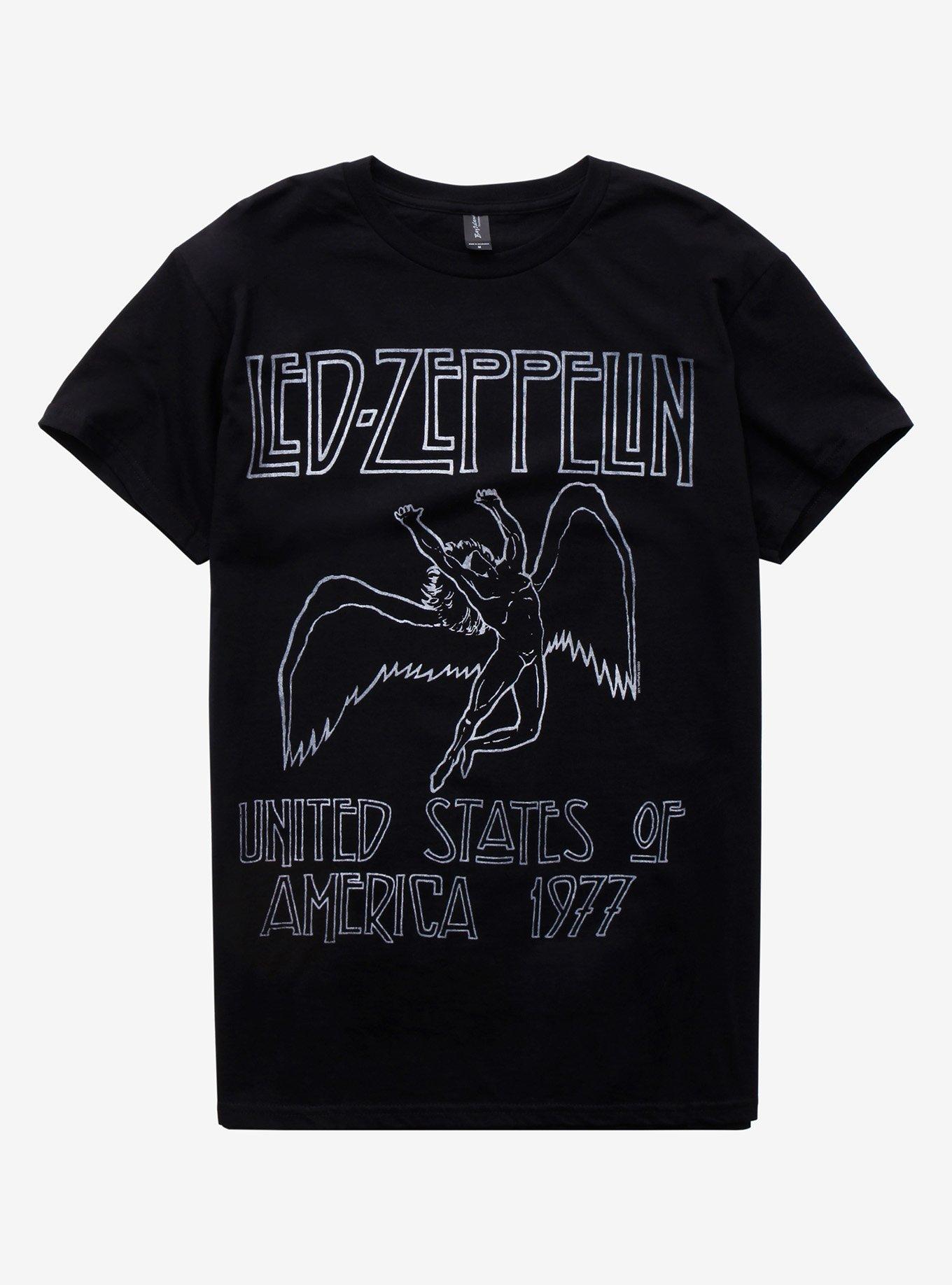 Led Zeppelin 1977 T Shirt