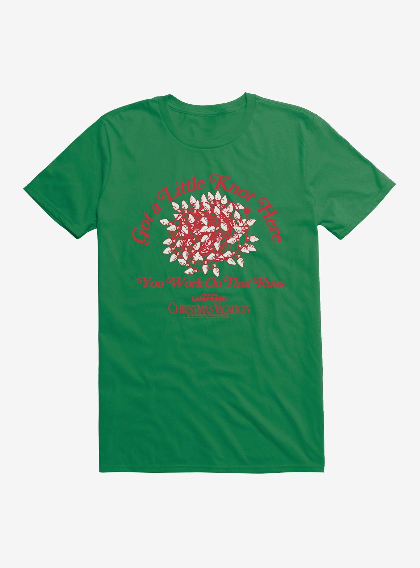 National Lampoon's Christmas Vacation Got A Knot Here T-Shirt T-Shirt | Trending Design | Trending Now