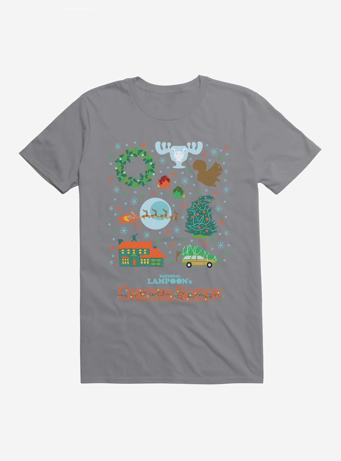 National Lampoon's Christmas Vacation Icons T-Shirt T-Shirt | Trending Design | Trending Now