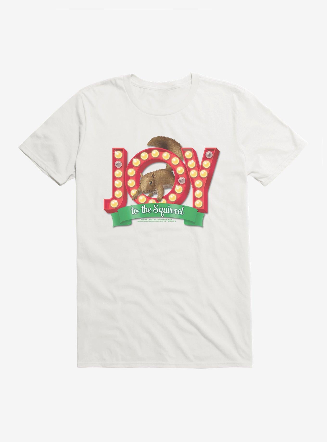 National Lampoon's Christmas Vacation Joy To The Squirrel T-Shirt T-Shirt | Premium Graphic | Great Gift Idea