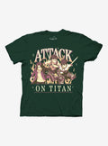 Attack On Titan Trio Boyfriend Fit Girls TShirt Graphic Tee | Graphic Tee | Unisex Shirt | Best-Selling Design