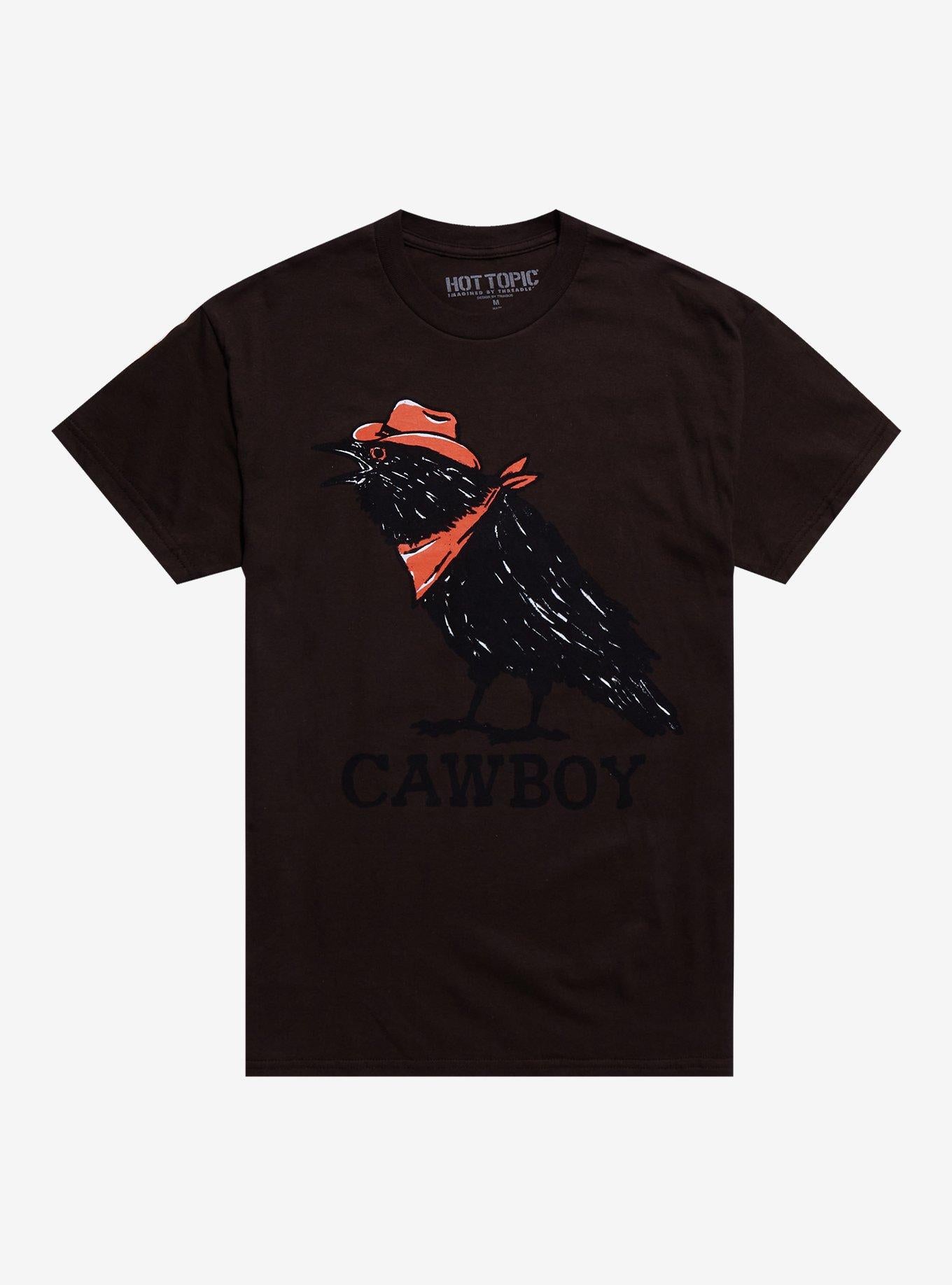 Crow Cowboy T-Shirt By Triagus | Premium Unisex T-Shirt, Trending Graphic Tee