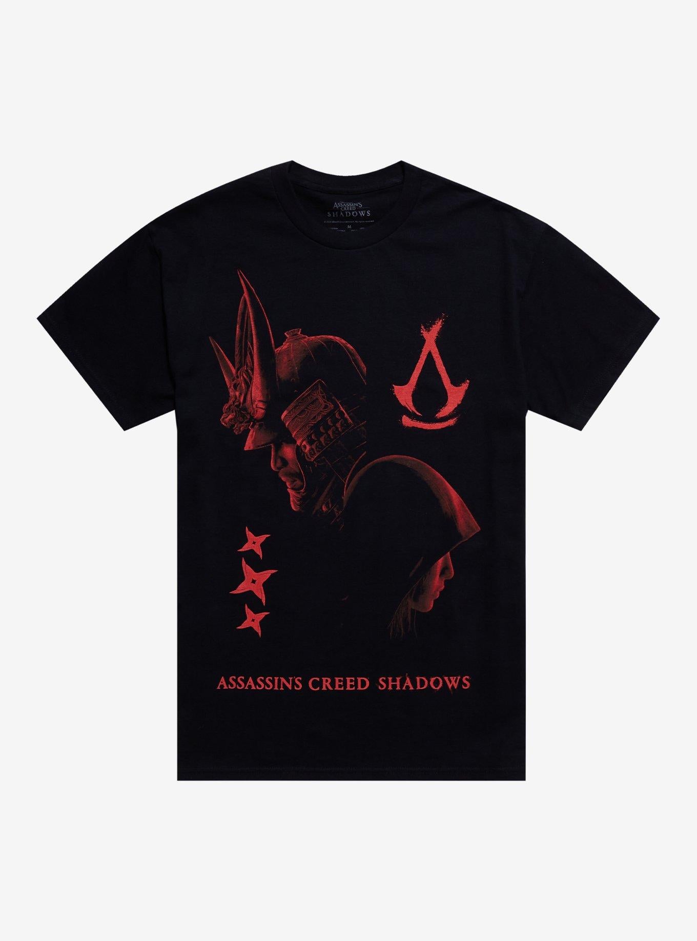 Assassins Creed Shadows Two TShirt Graphic Tee | Graphic Tee | Unisex Shirt | Soft Comfortable Wear