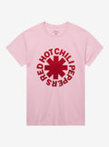Red Hot Chili Peppers Logo Pink Boyfriend Fit Girls TShirt Graphic Tee | Graphic Tee | Unisex Shirt | Best-Selling Design